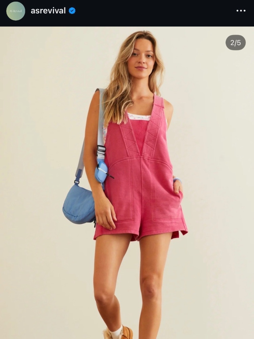 As Revival Don’t sweat it romper M